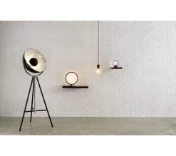 Tout neuf 😀 TIME Lampadaire MOVIESTAR Noir 🧨