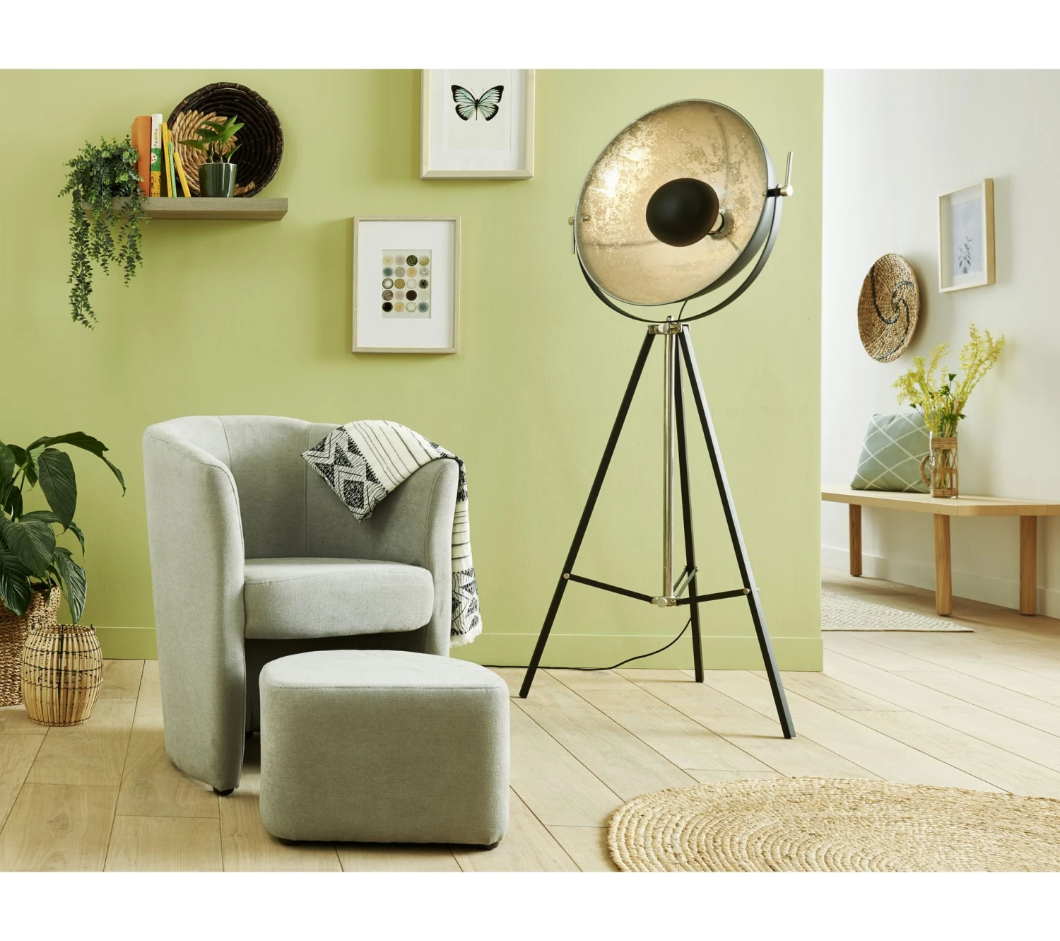 Tout neuf 😀 TIME Lampadaire MOVIESTAR Noir 🧨 – Image 11