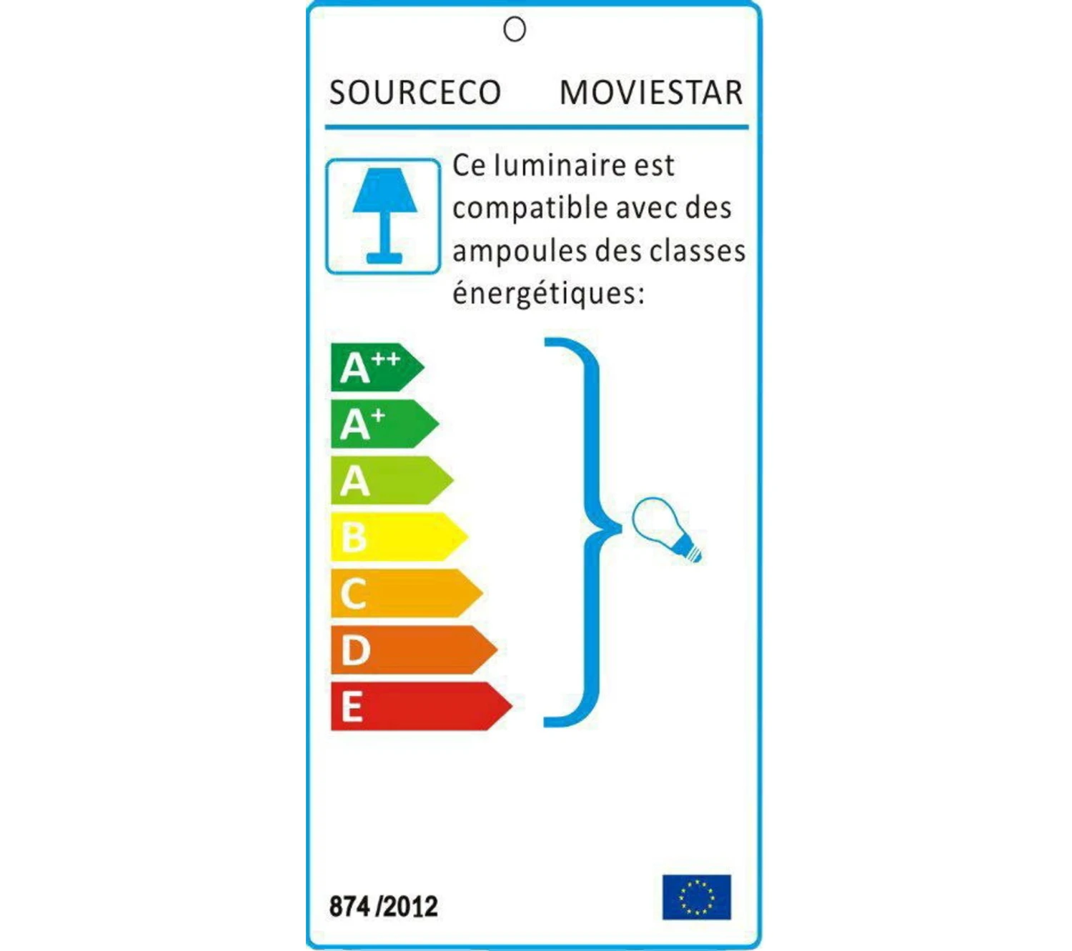 Tout neuf 😀 TIME Lampadaire MOVIESTAR Noir 🧨 – Image 9