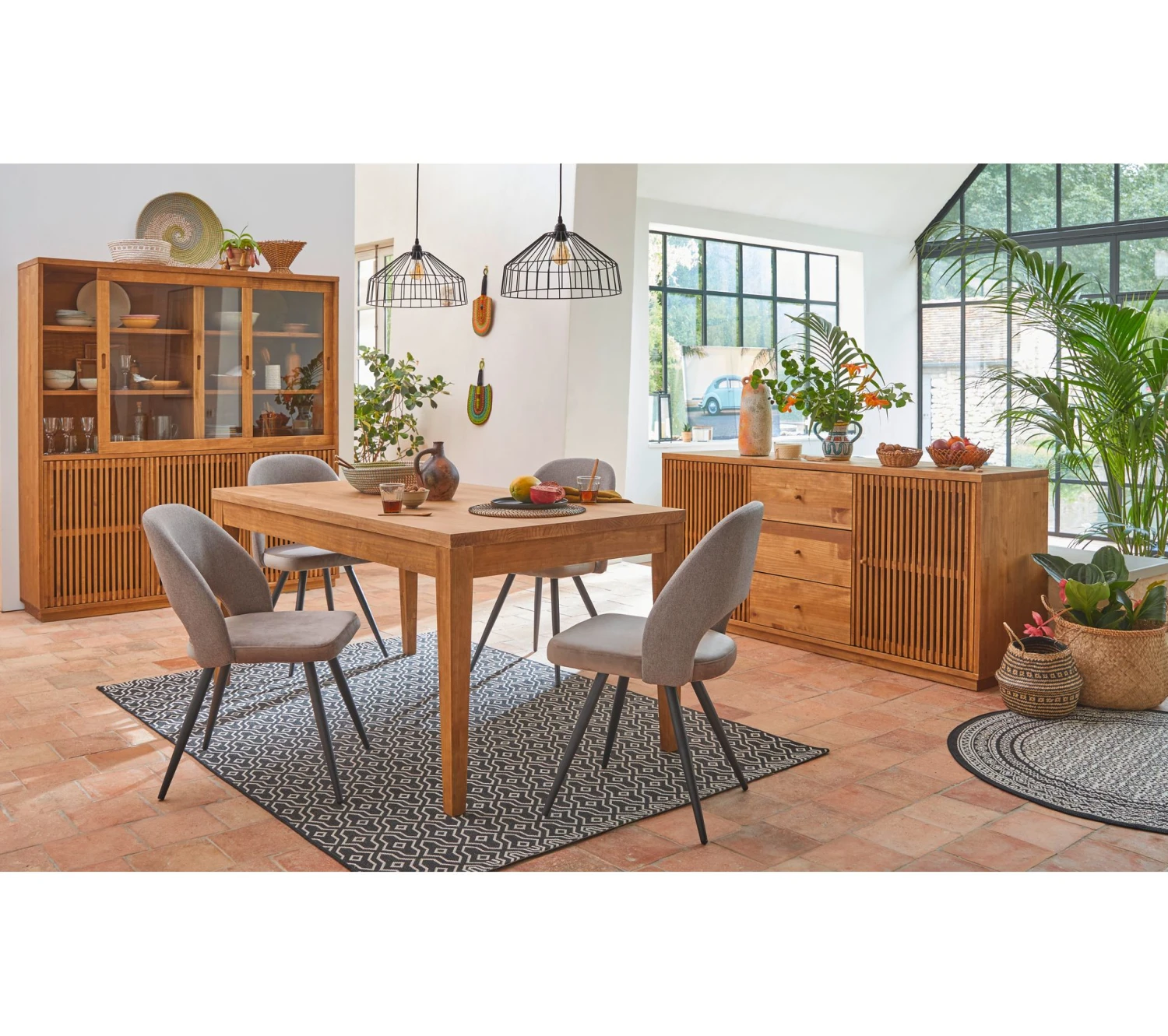 Meilleure affaire 🌟 TIME Lampe à poser GEO Noir 😀 – Image 5