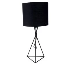 Meilleure affaire 🌟 TIME Lampe à poser GEO Noir 😀