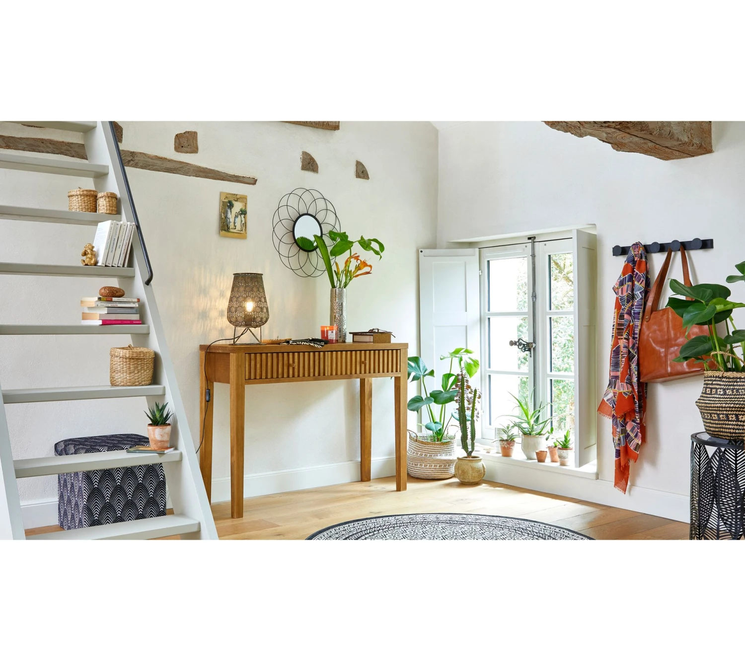 Vente flash 👍 TIME Panier rond TAO Blanc 👏 – Image 17