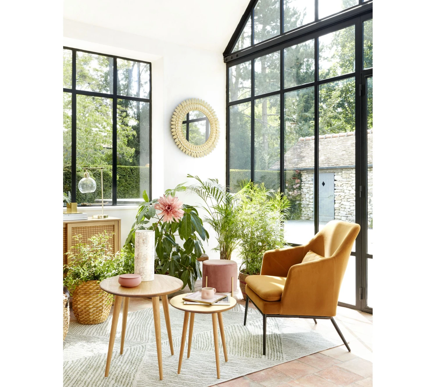 Vente flash đ TIME Lampe H.48 cm GOLDY Doré â