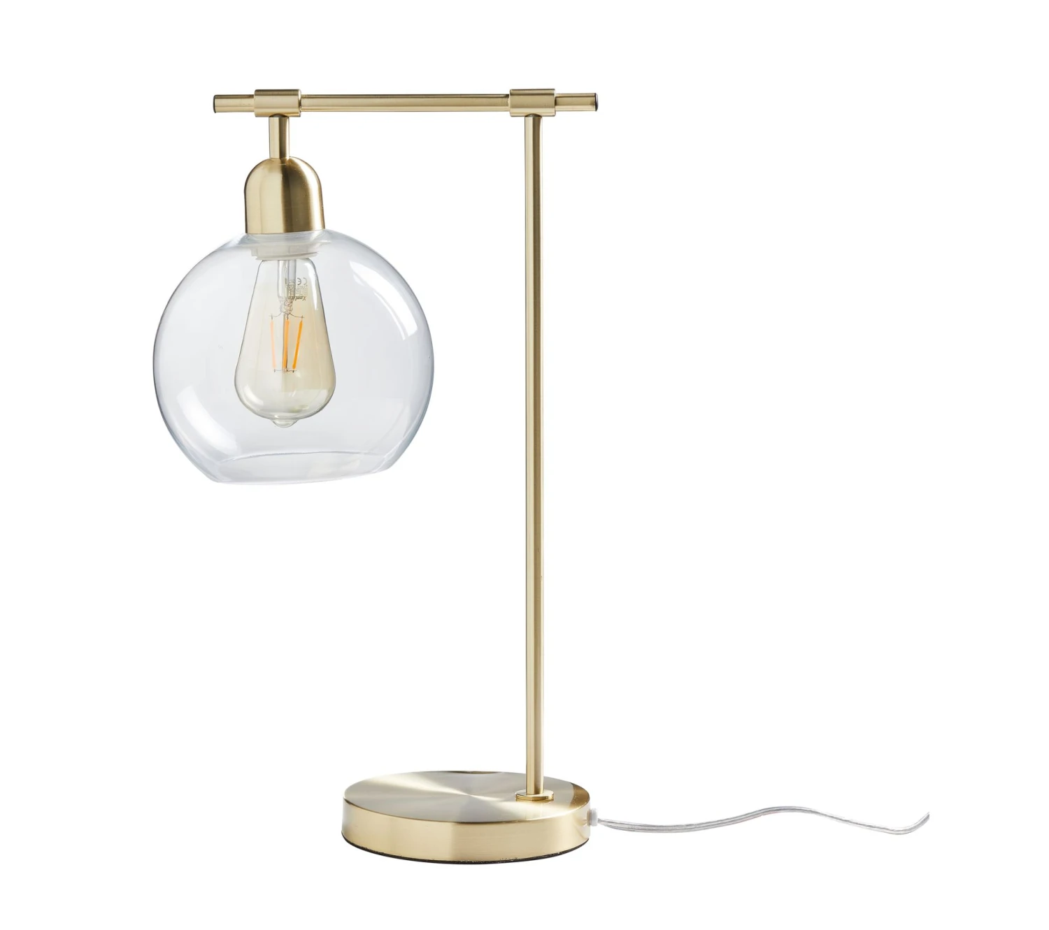 Vente flash đ TIME Lampe H.48 cm GOLDY Doré â â Image 3