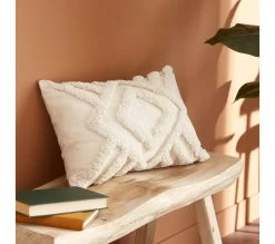 Coupon 😀 TIME Coussin 30x50 cm TISSA Naturel 🧨