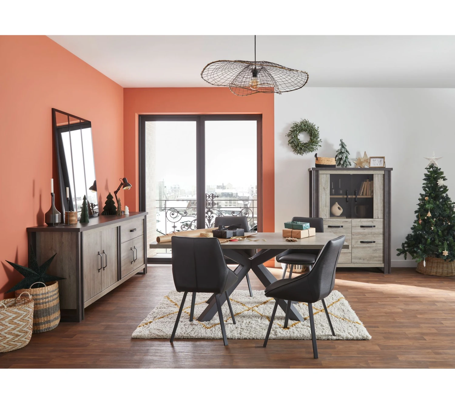 Meilleure affaire ❤️ TIME Buffet L.224 BAXTER imitation chêne gris 😍 – Image 7