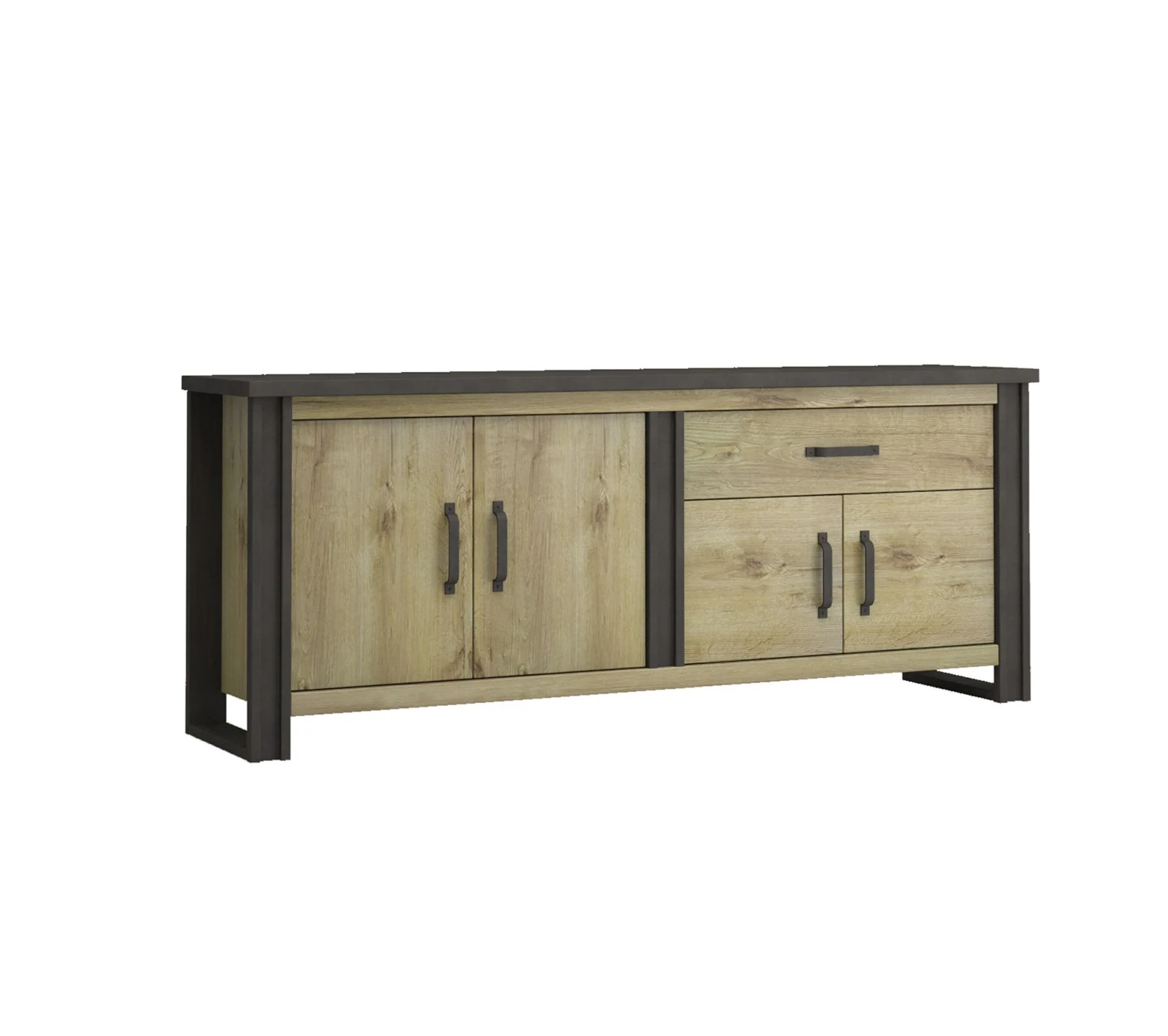 Budget ⌛ TIME Buffet L.224 BAXTER imitation chêne ✨ – Image 3