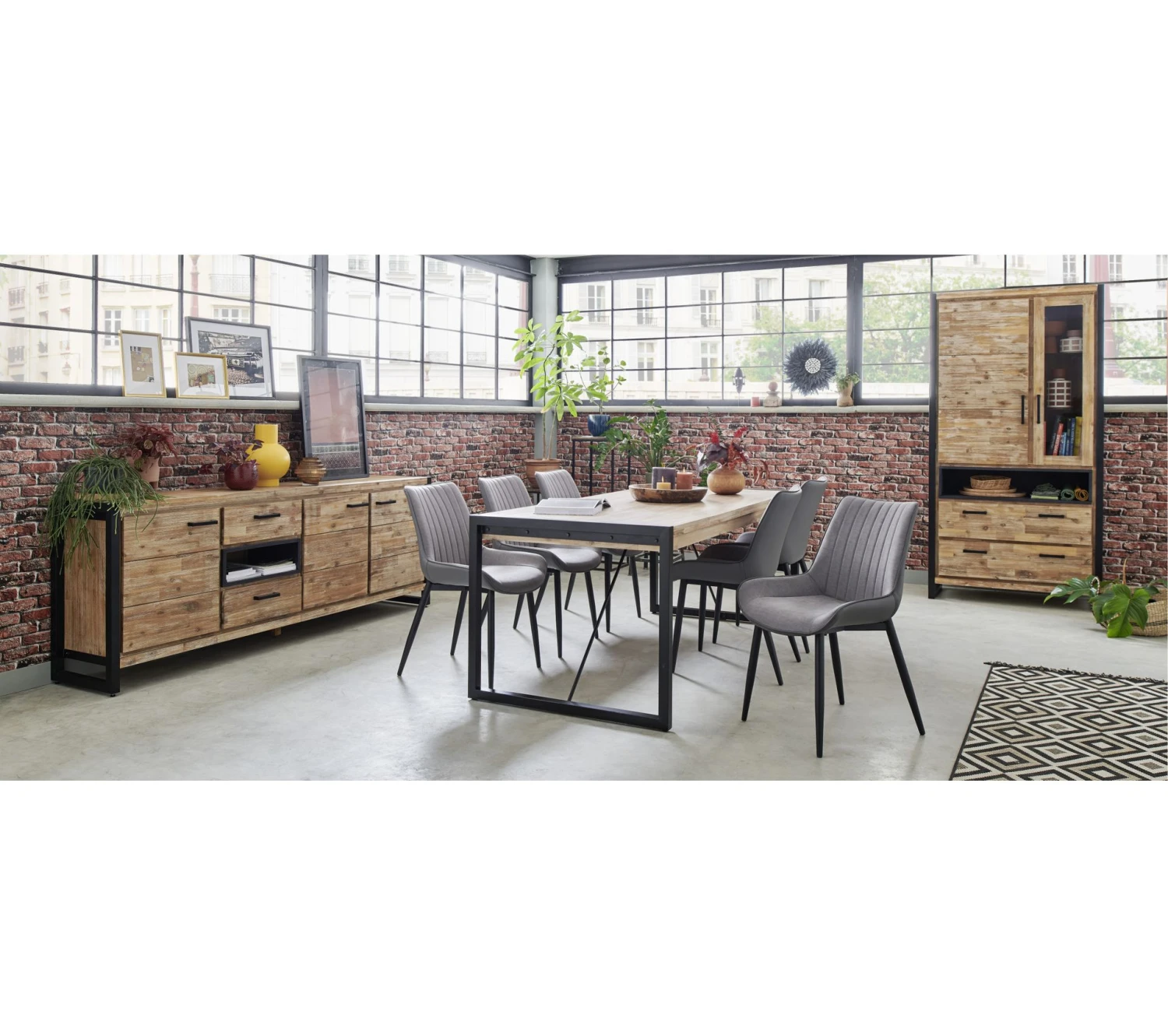 Offres ✨ TIME Buffet 3 portes ZARA acacia massif 🥰