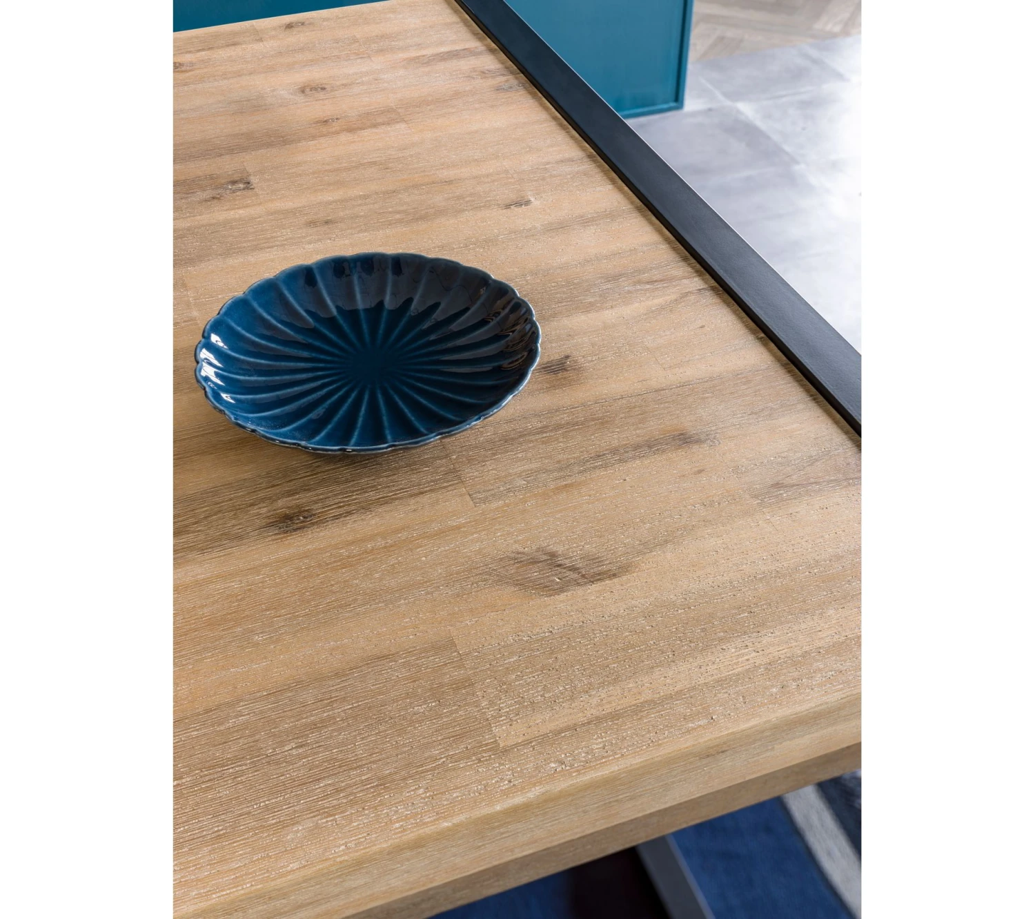 De gros ❤️ TIME Table rectangulaire L.200 ZARA acacia massif 😀 – Image 12