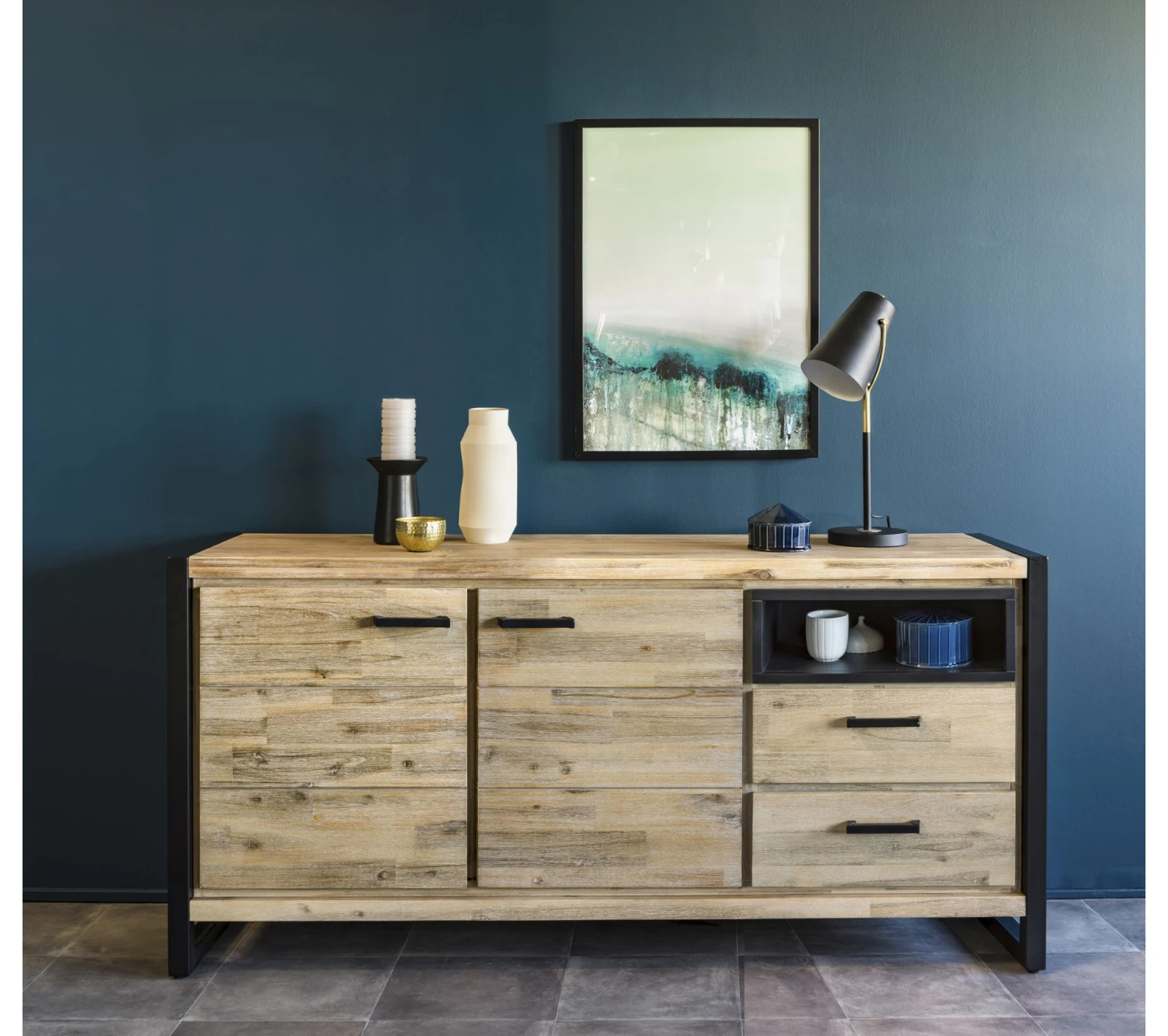 Sortie 🤩 TIME Buffet 2 portes ZARA acacia massif 🎉