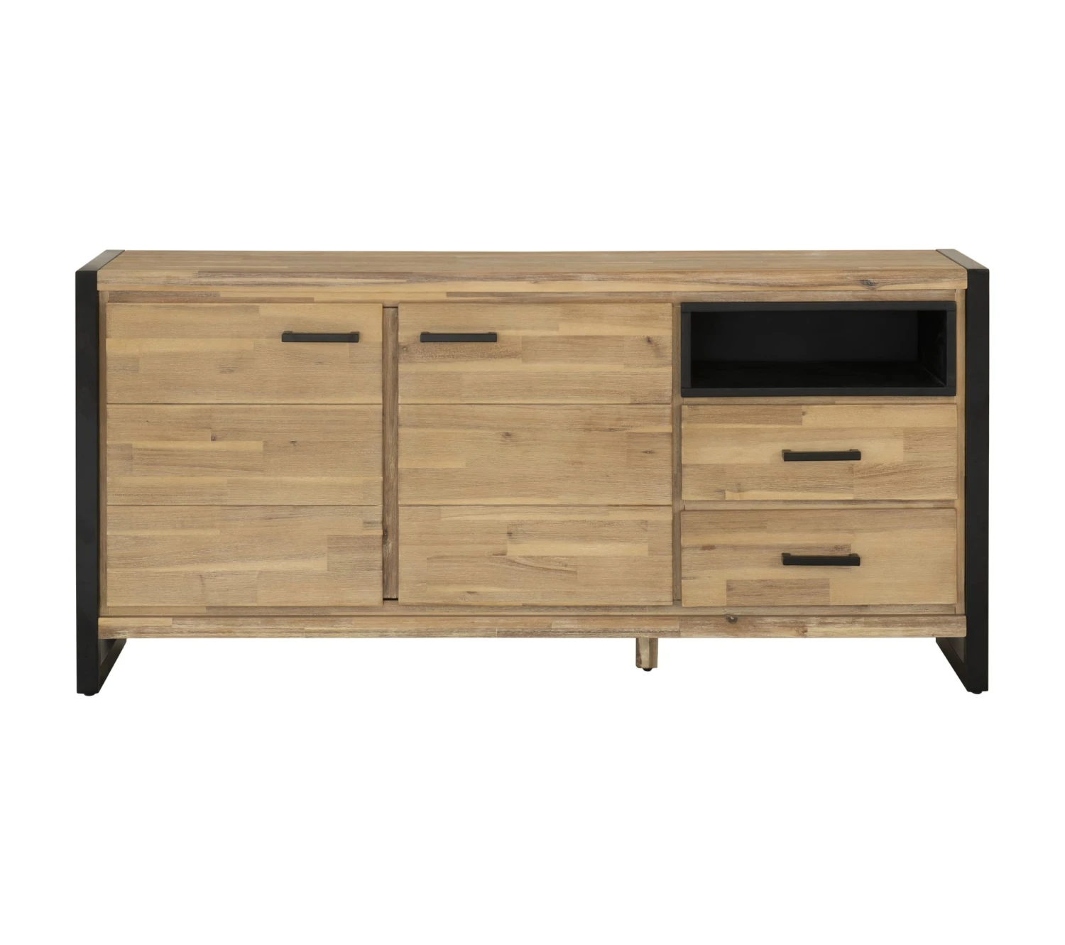 Sortie 🤩 TIME Buffet 2 portes ZARA acacia massif 🎉 – Image 2