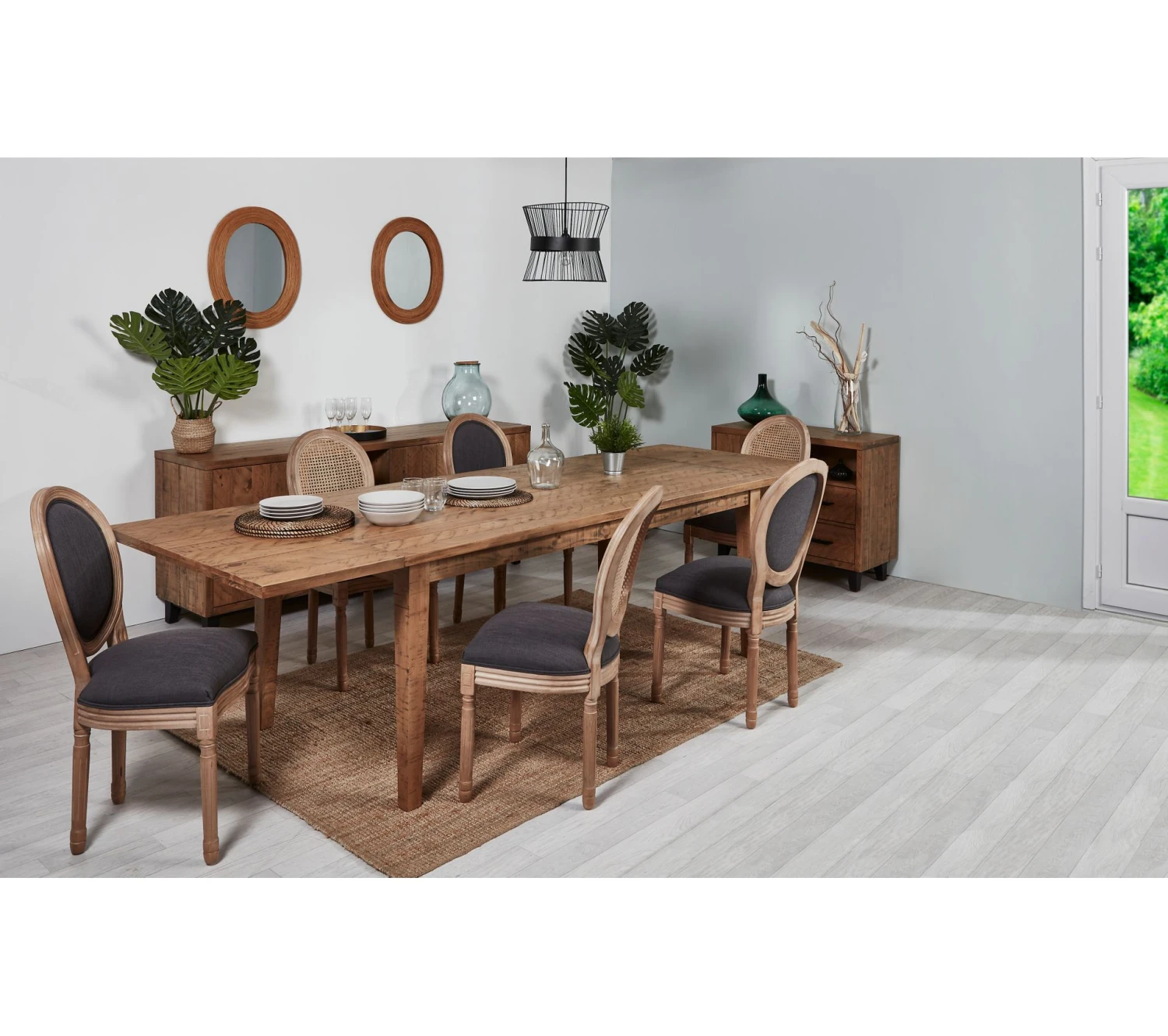 Promo ⭐ TIME Buffet 3 portes/ 2 tiroirs PATIO Pin massif 😍 – Image 8