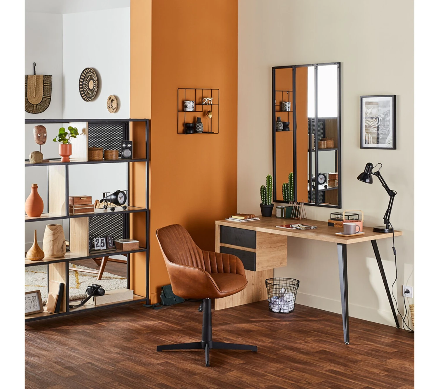 De gros ✨ TIME Image 30x40 cm ZEBRES CALIN Noir / Blanc ⌛ – Image 9