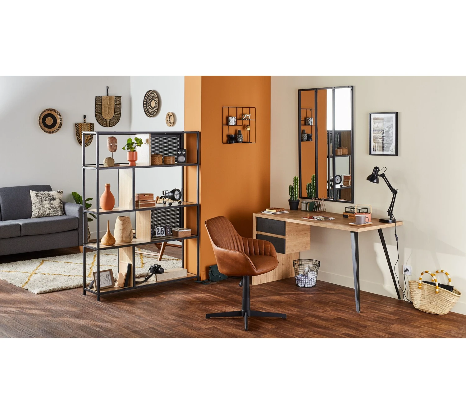 De gros ✨ TIME Image 30x40 cm ZEBRES CALIN Noir / Blanc ⌛ – Image 10