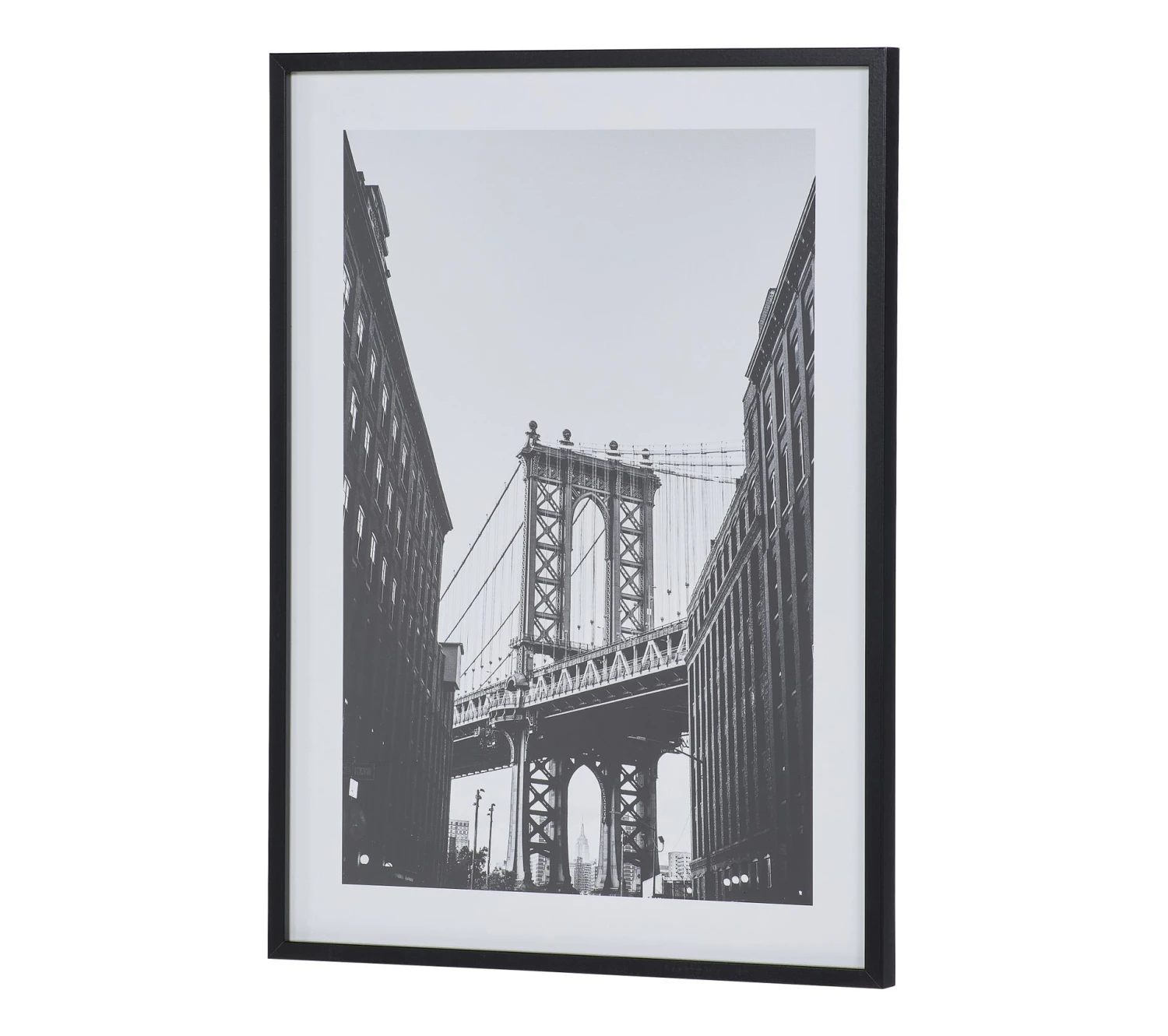 Meilleur prix 🎁 TIME Image 50x70 cm STREET BRIDGE Noir 🧨 – Image 4