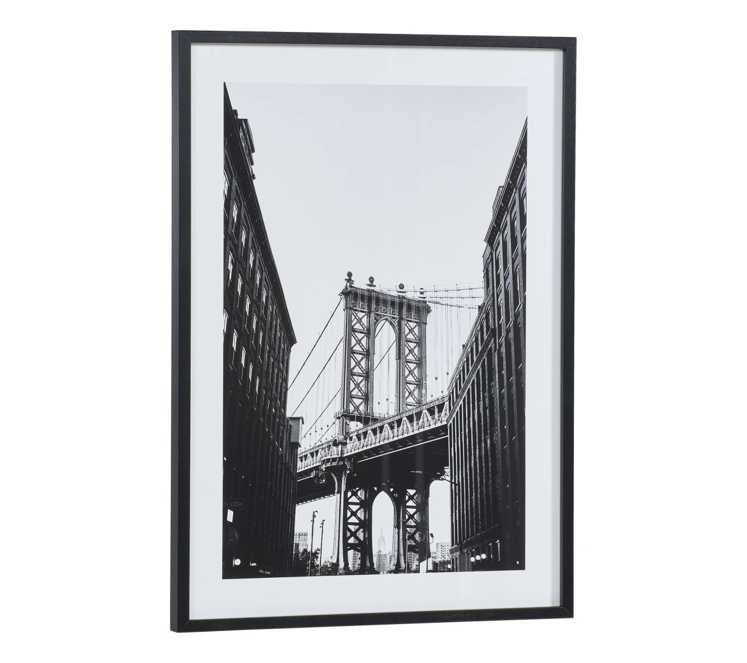 Meilleur prix 🎁 TIME Image 50x70 cm STREET BRIDGE Noir 🧨 – Image 3