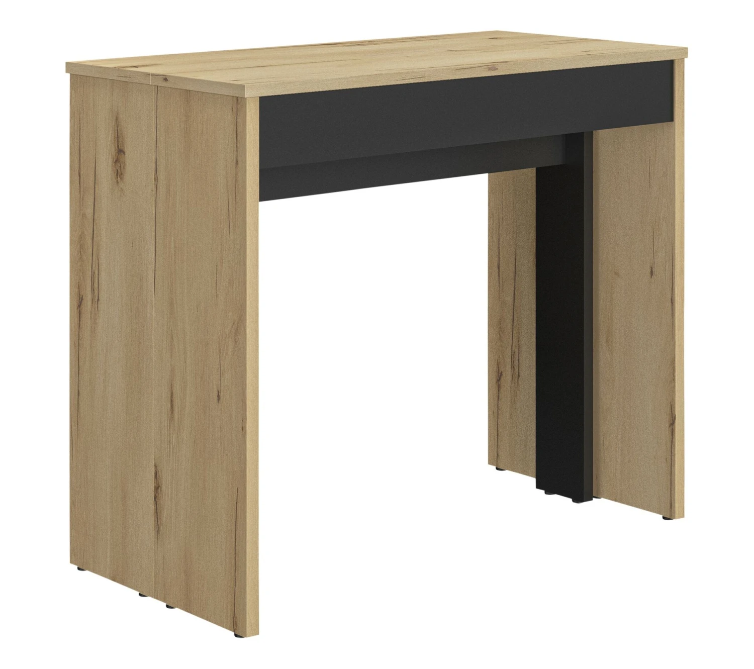 Meilleur prix ⌛ TIME Console extensible L.45/165 TRUST imitation chêne 😉 – Image 3