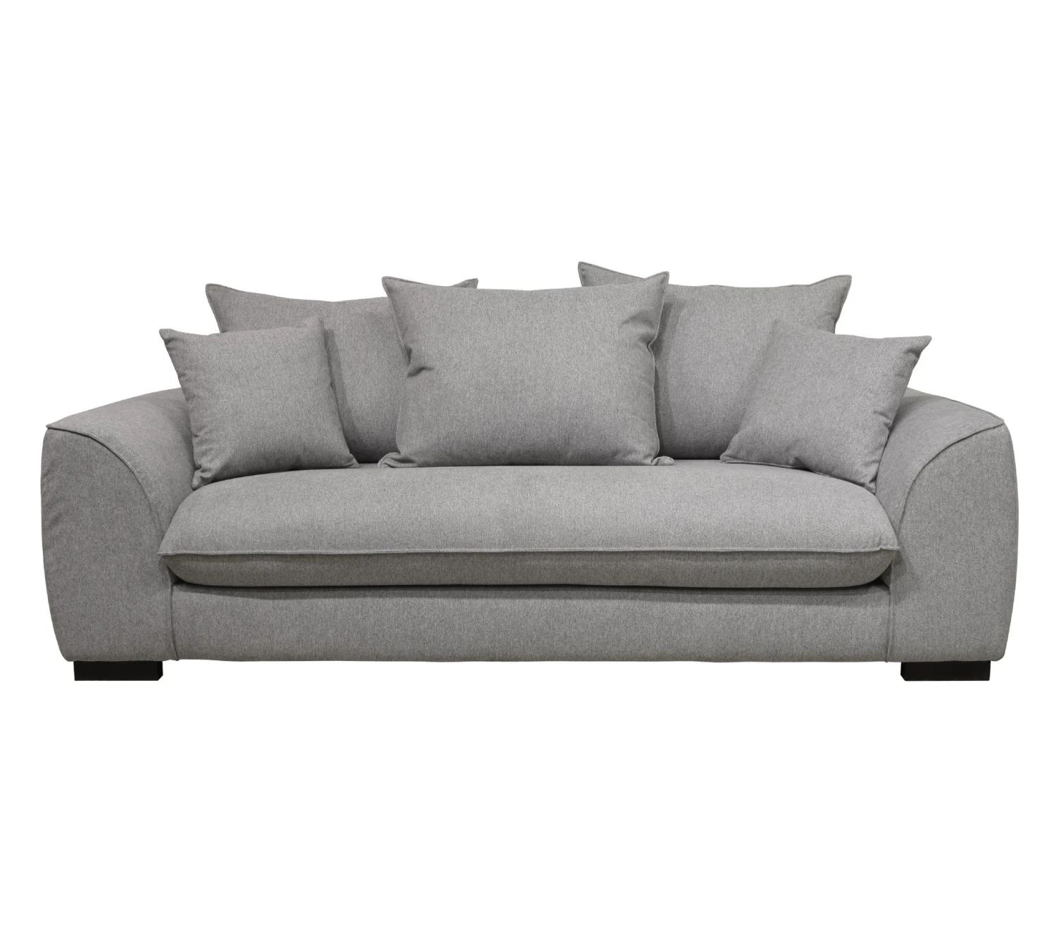 Acheter ⭐ TIME Canapé 3 places convertible SAGA tissu polaris grey 18 ❤️