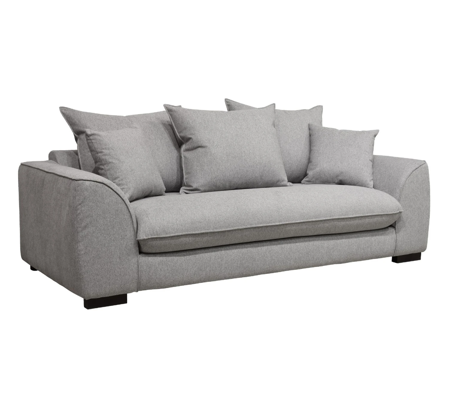 Acheter ⭐ TIME Canapé 3 places convertible SAGA tissu polaris grey 18 ❤️ – Image 2