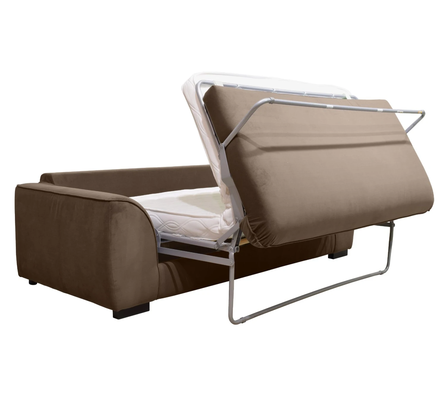 Meilleur prix 💯 TIME Canapé 3 places convertible SAGA tissu trinity cacao 6 🎁 – Image 8