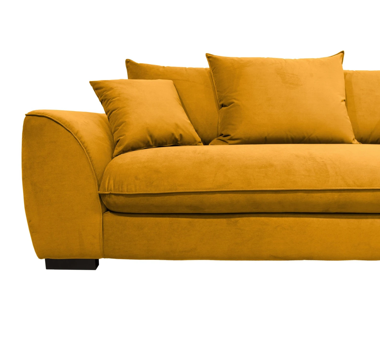 Meilleure vente ✨ TIME Canapé 3 places convertible SAGA tissu trinity amber 26 ✨ – Image 7