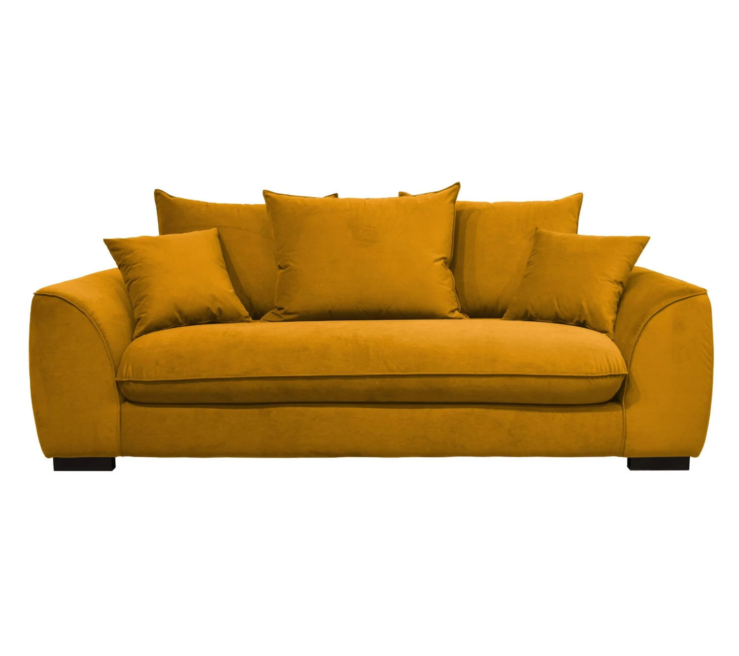 Meilleure vente ✨ TIME Canapé 3 places convertible SAGA tissu trinity amber 26 ✨ – Image 2