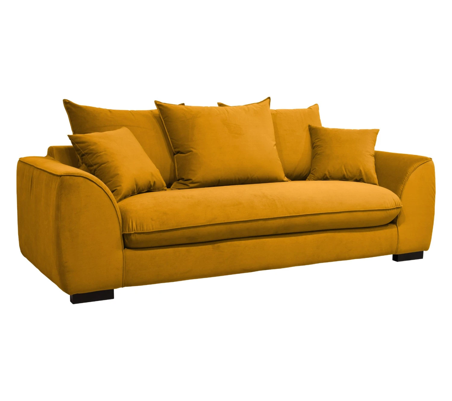 Meilleure vente ✨ TIME Canapé 3 places convertible SAGA tissu trinity amber 26 ✨ – Image 3