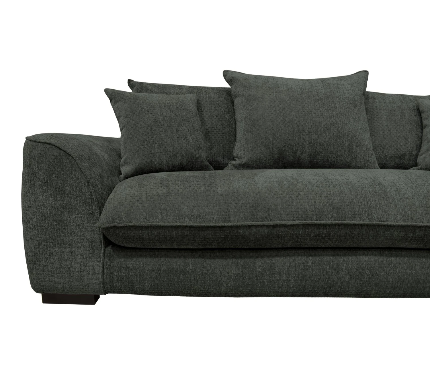 Remise ❤️ TIME Canapé 3 places SAGA tissu sally anthracite 205 👏 – Image 6