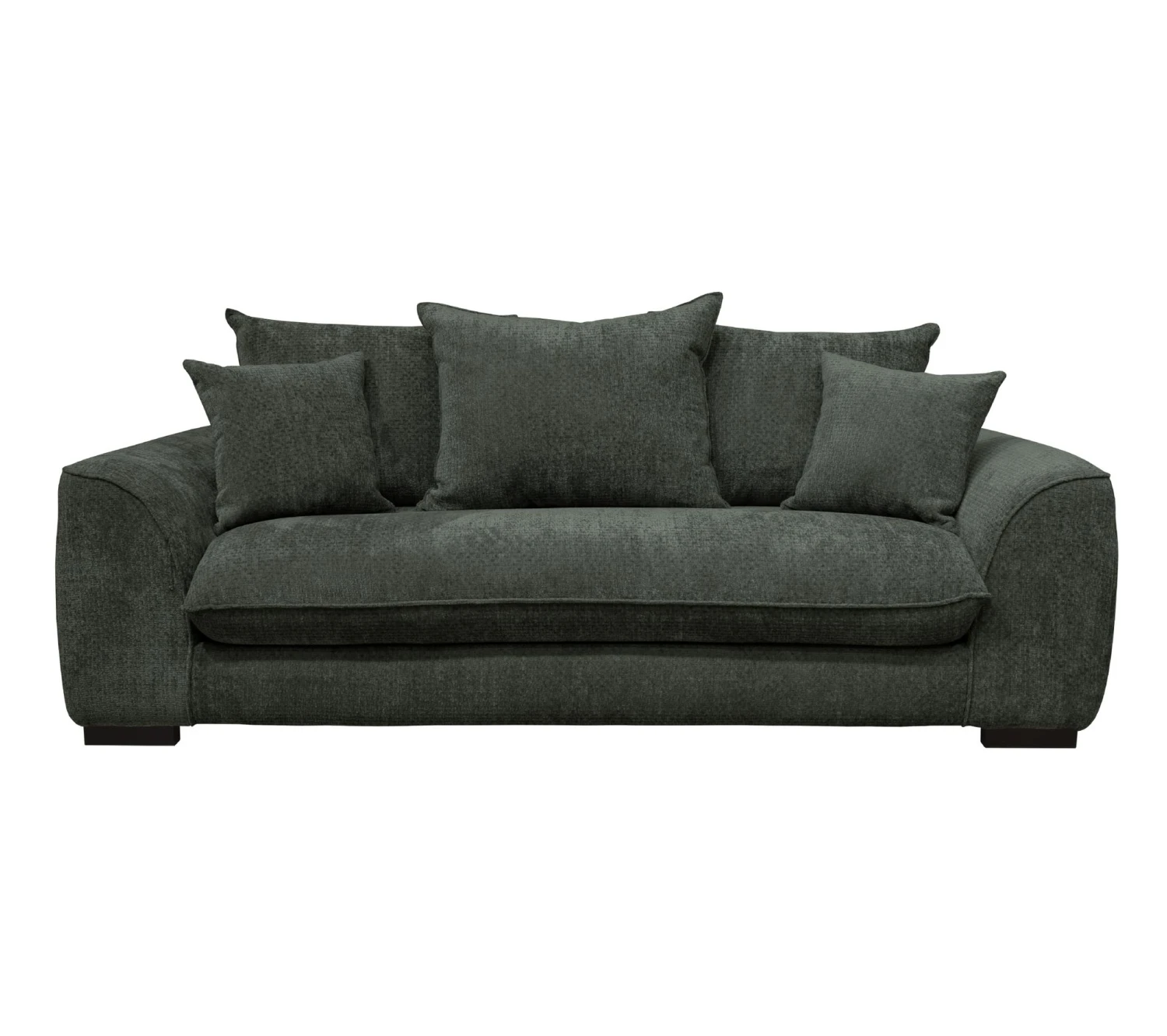 Remise ❤️ TIME Canapé 3 places SAGA tissu sally anthracite 205 👏 – Image 2