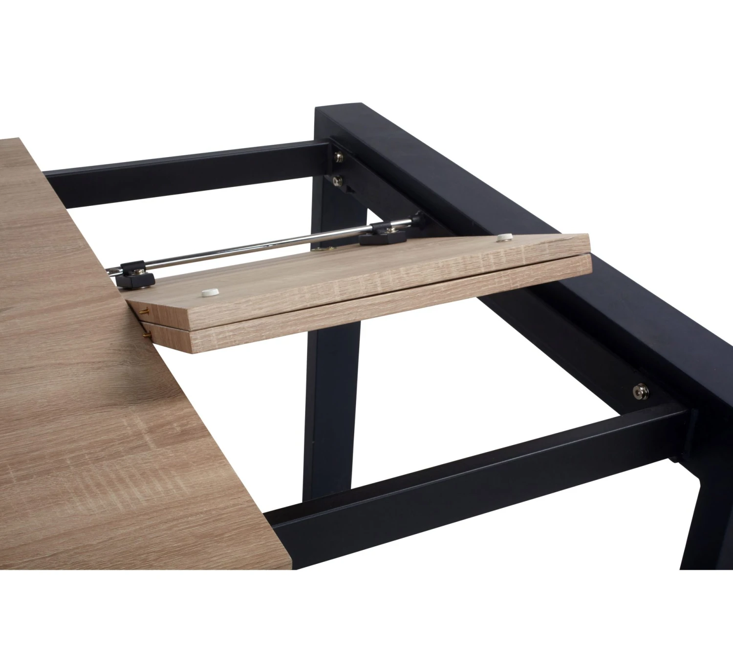 Coupon 👏 TIME Table L.160/240 + allonges CAMDEN Chêne sonoma/noir 😍 – Image 5