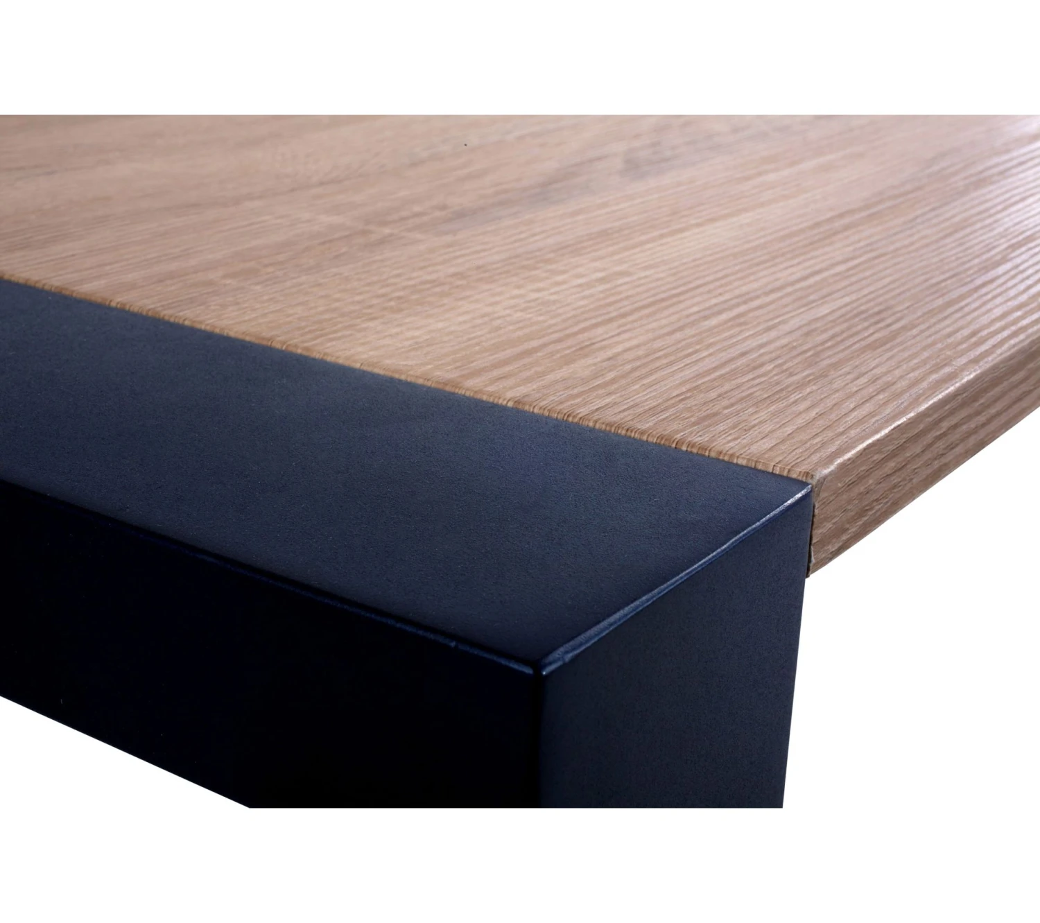 Coupon 👏 TIME Table L.160/240 + allonges CAMDEN Chêne sonoma/noir 😍 – Image 4