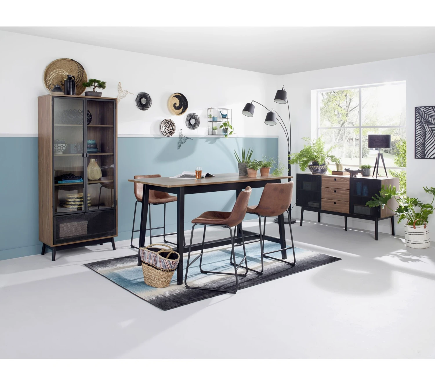 Tout neuf 🔥 TIME Tabouret de bar H.61 ROMANE Marron vintage 🎉 – Image 9