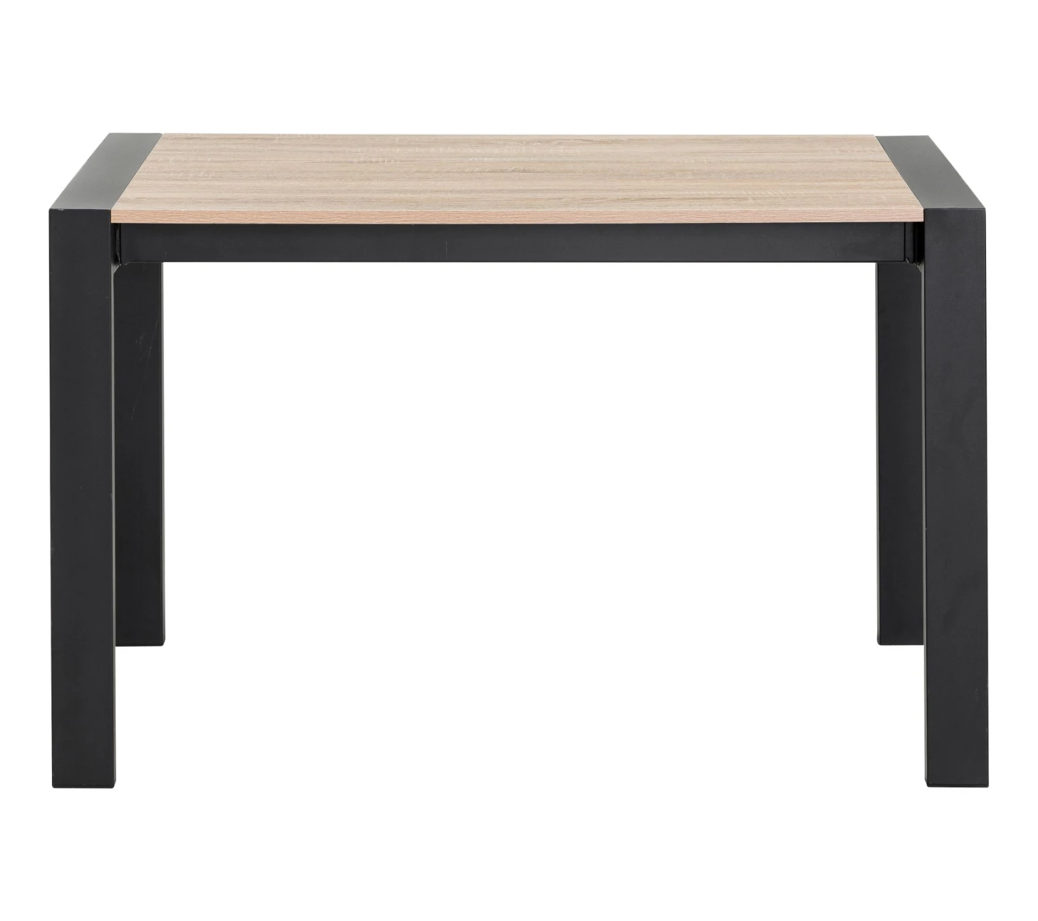 Grosses soldes 🛒 TIME Table L.120/160 + allonge CAMDEN Chêne sonoma/noir 🎉 – Image 2