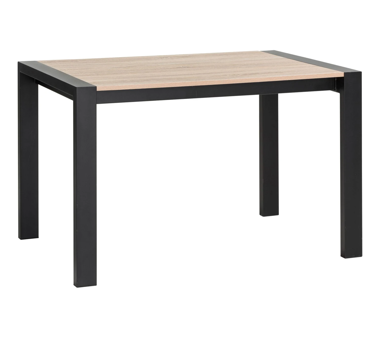 Grosses soldes 🛒 TIME Table L.120/160 + allonge CAMDEN Chêne sonoma/noir 🎉 – Image 3