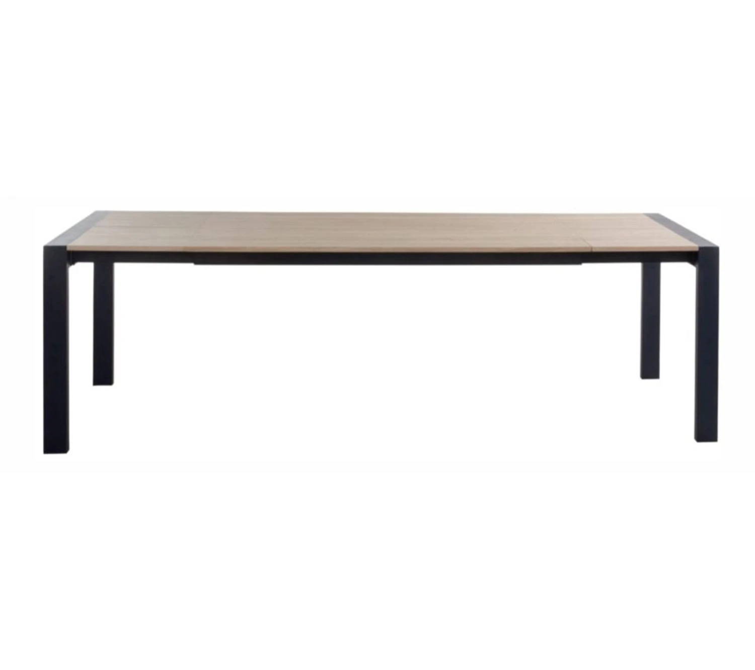 Grosses soldes 🛒 TIME Table L.120/160 + allonge CAMDEN Chêne sonoma/noir 🎉 – Image 10