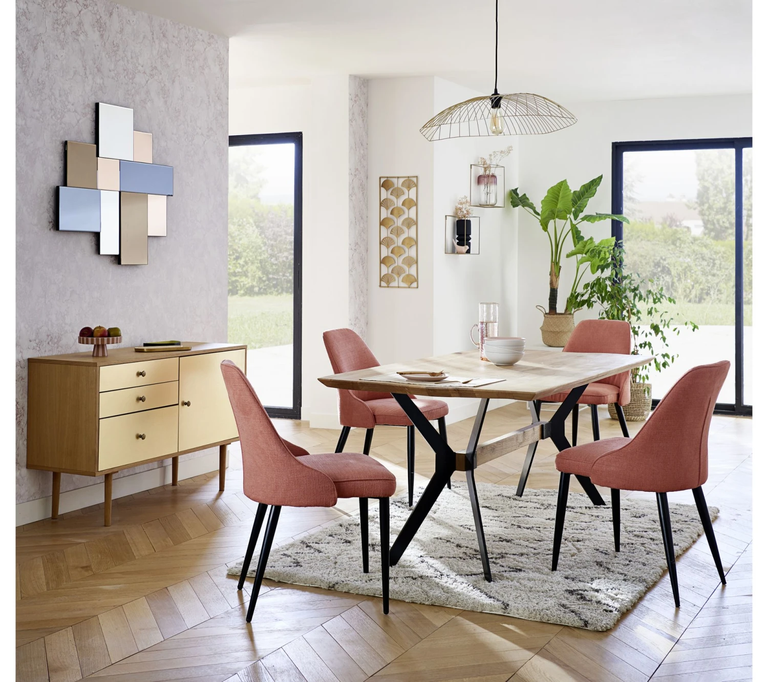 Acheter ❤️ TIME Chaise velours MARINETTE Taupe ⭐ – Image 12