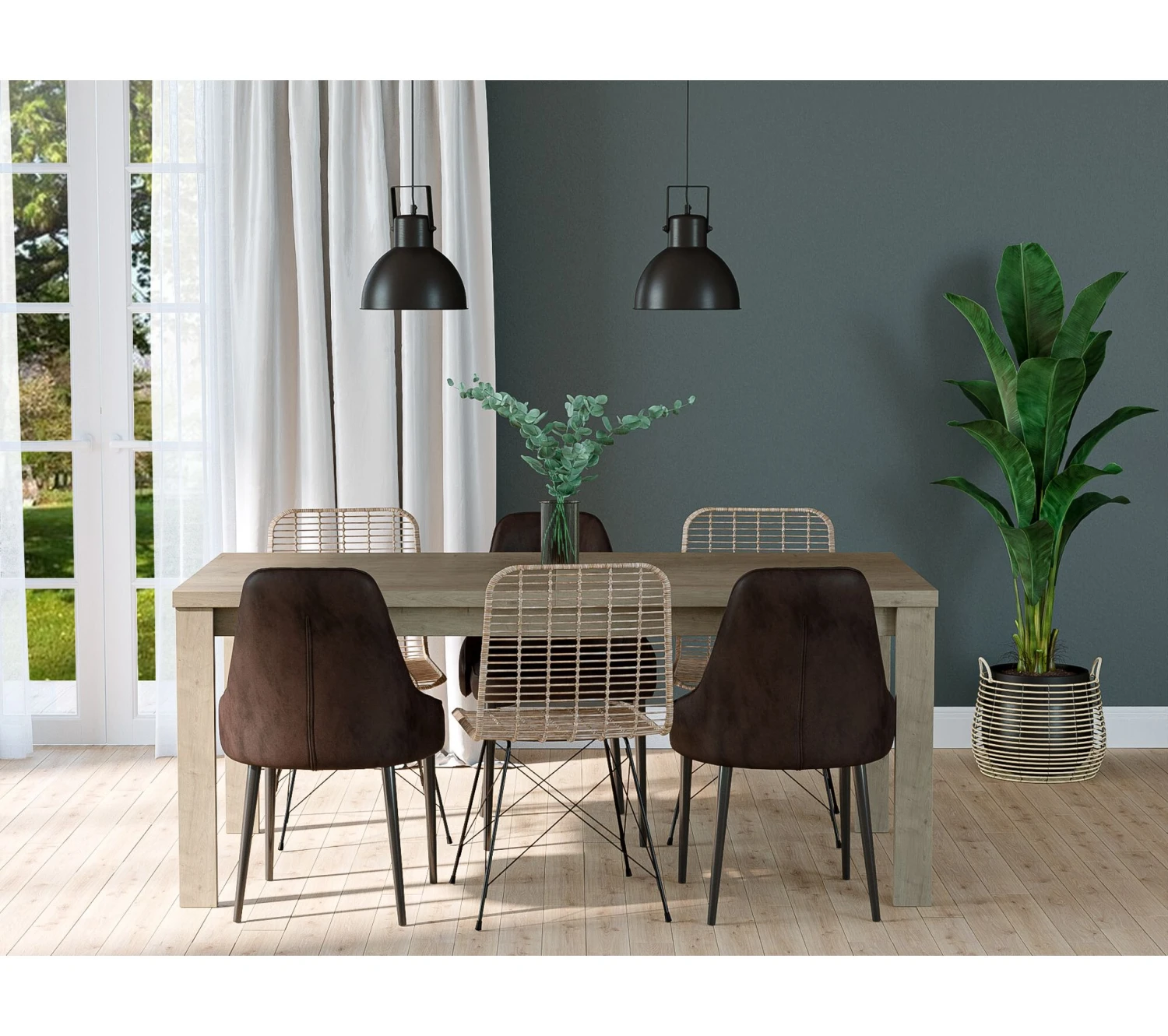 Acheter ❤️ TIME Chaise velours MARINETTE Taupe ⭐ – Image 11