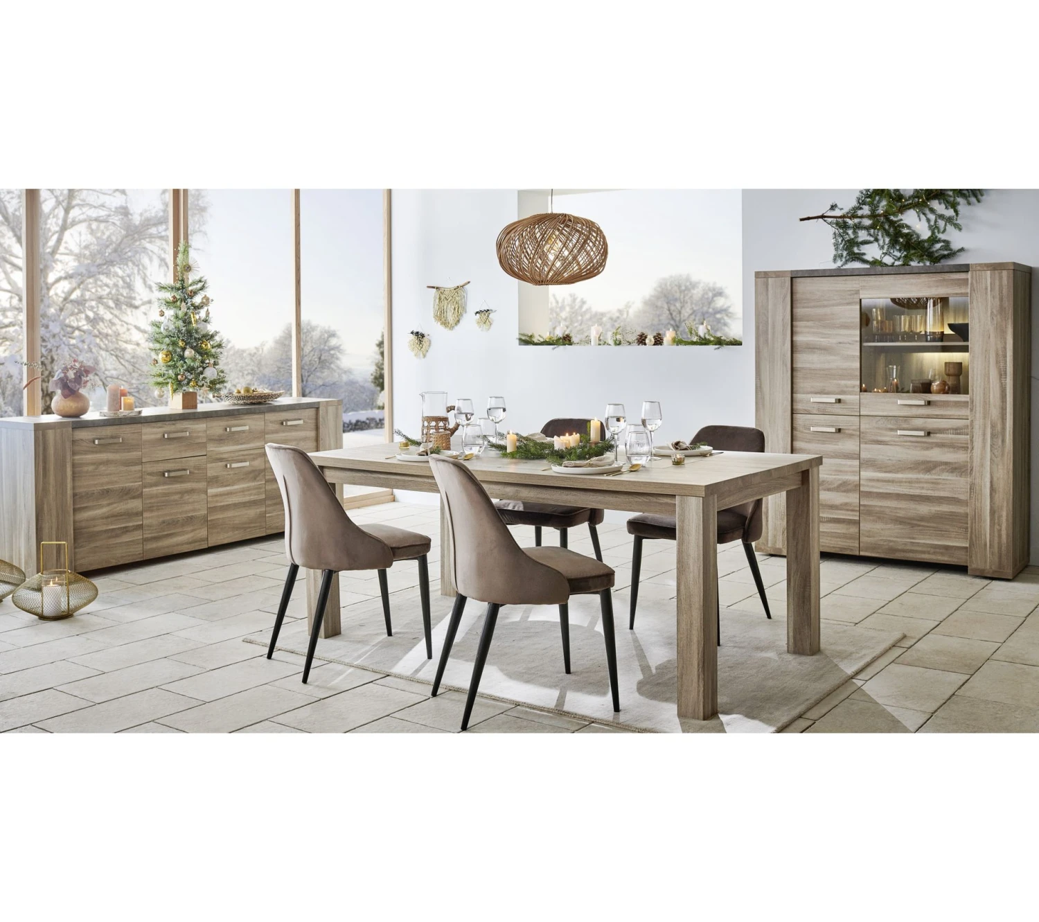 Acheter ❤️ TIME Chaise velours MARINETTE Taupe ⭐ – Image 14