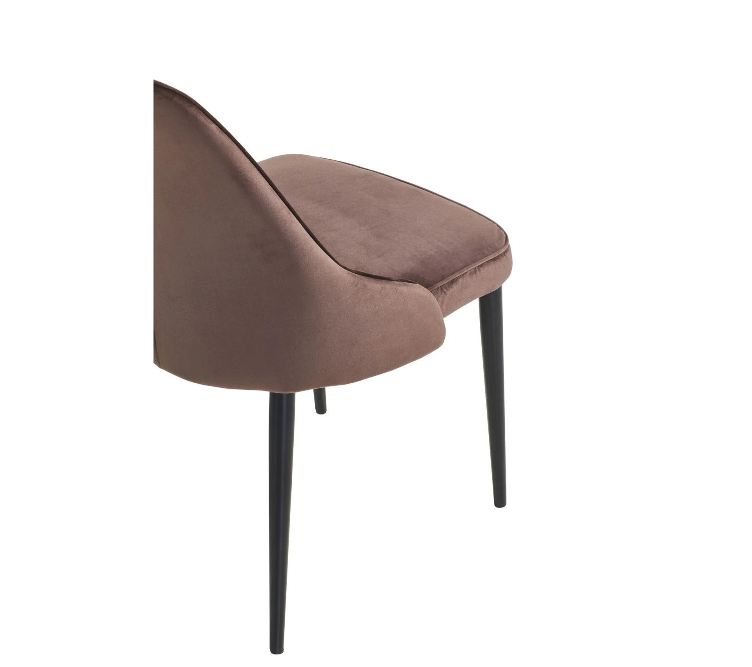 Acheter ❤️ TIME Chaise velours MARINETTE Taupe ⭐ – Image 6