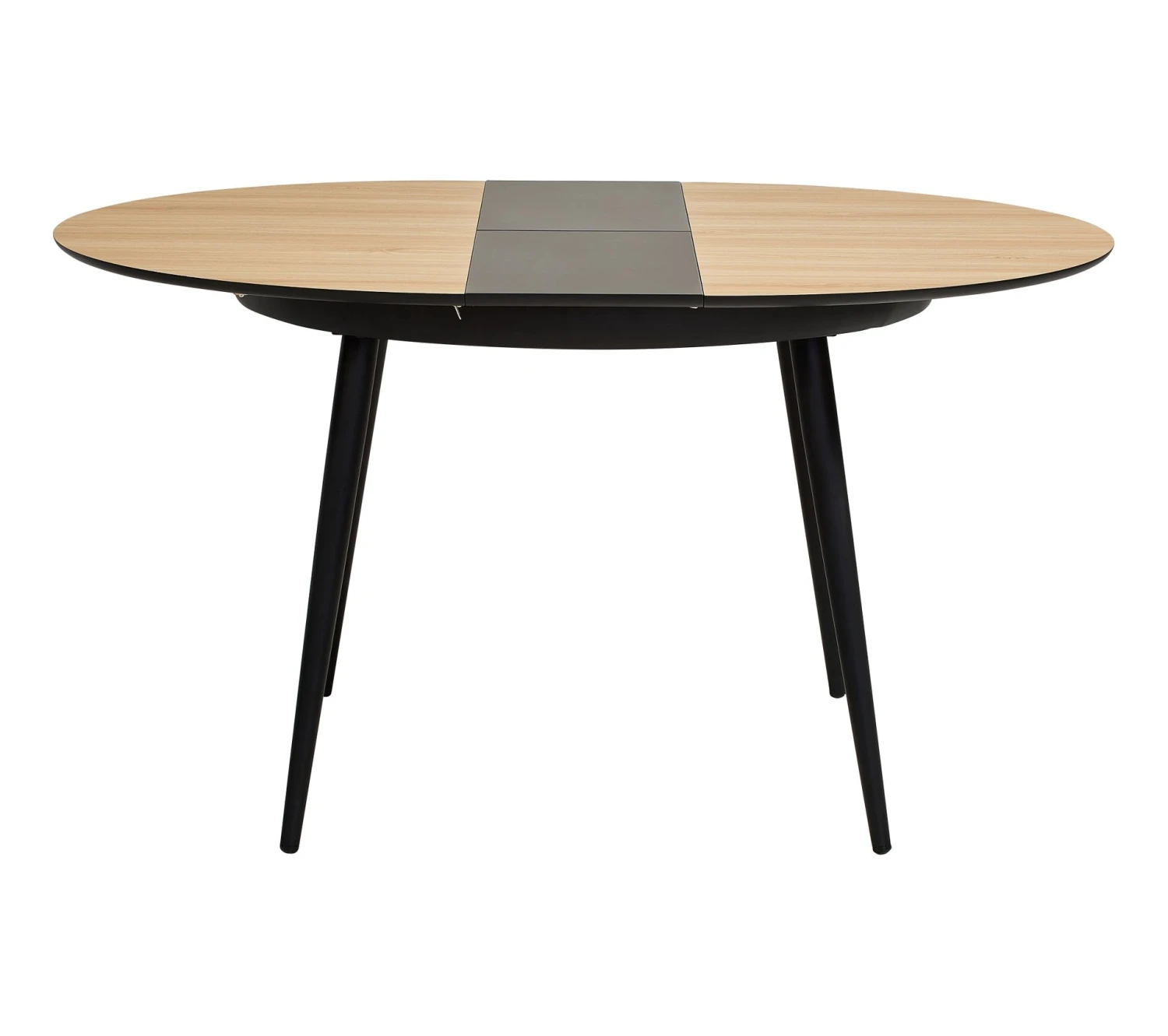 Sortie 🎁 TIME Table ronde D.118/148 CELINE imitation chêne/ noir ⭐ – Image 6