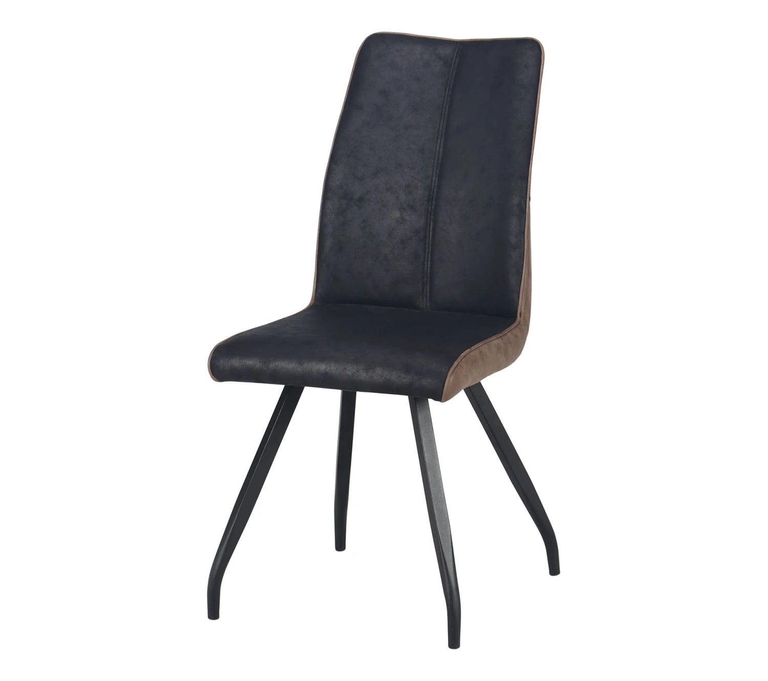 Sortie 🧨 TIME Chaise ESTHER Bi-color noir nuit/marron ❤️ – Image 4