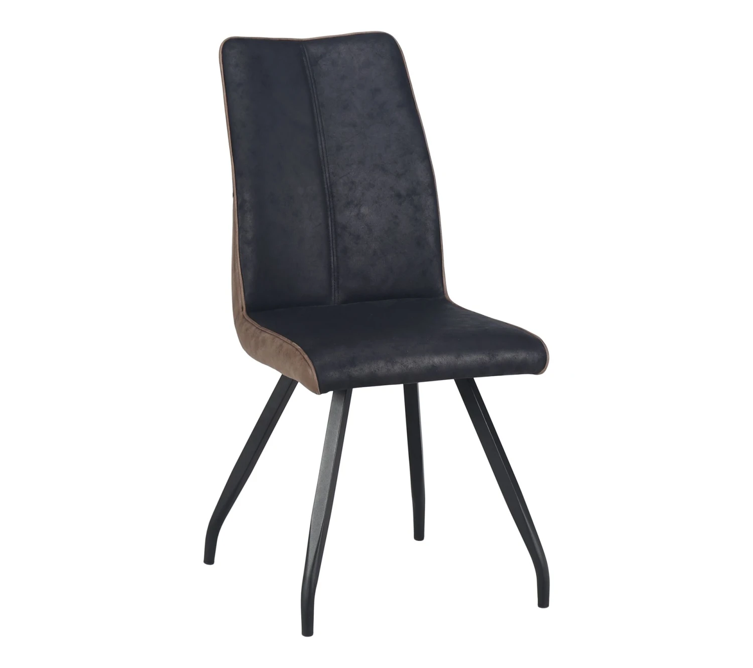 Sortie 🧨 TIME Chaise ESTHER Bi-color noir nuit/marron ❤️ – Image 3