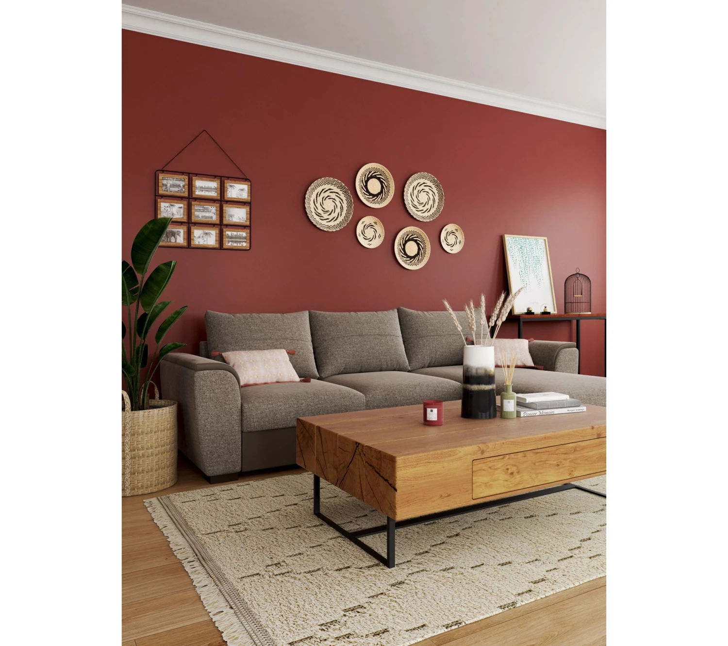 Acheter 🔔 Table basse TIME placage chêne WOODS ⭐ – Image 2