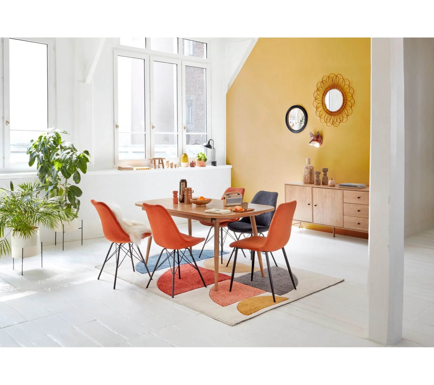 Le moins cher 🧨 TIME Buffet COLUMBUS imitation chêne ⌛ – Image 9