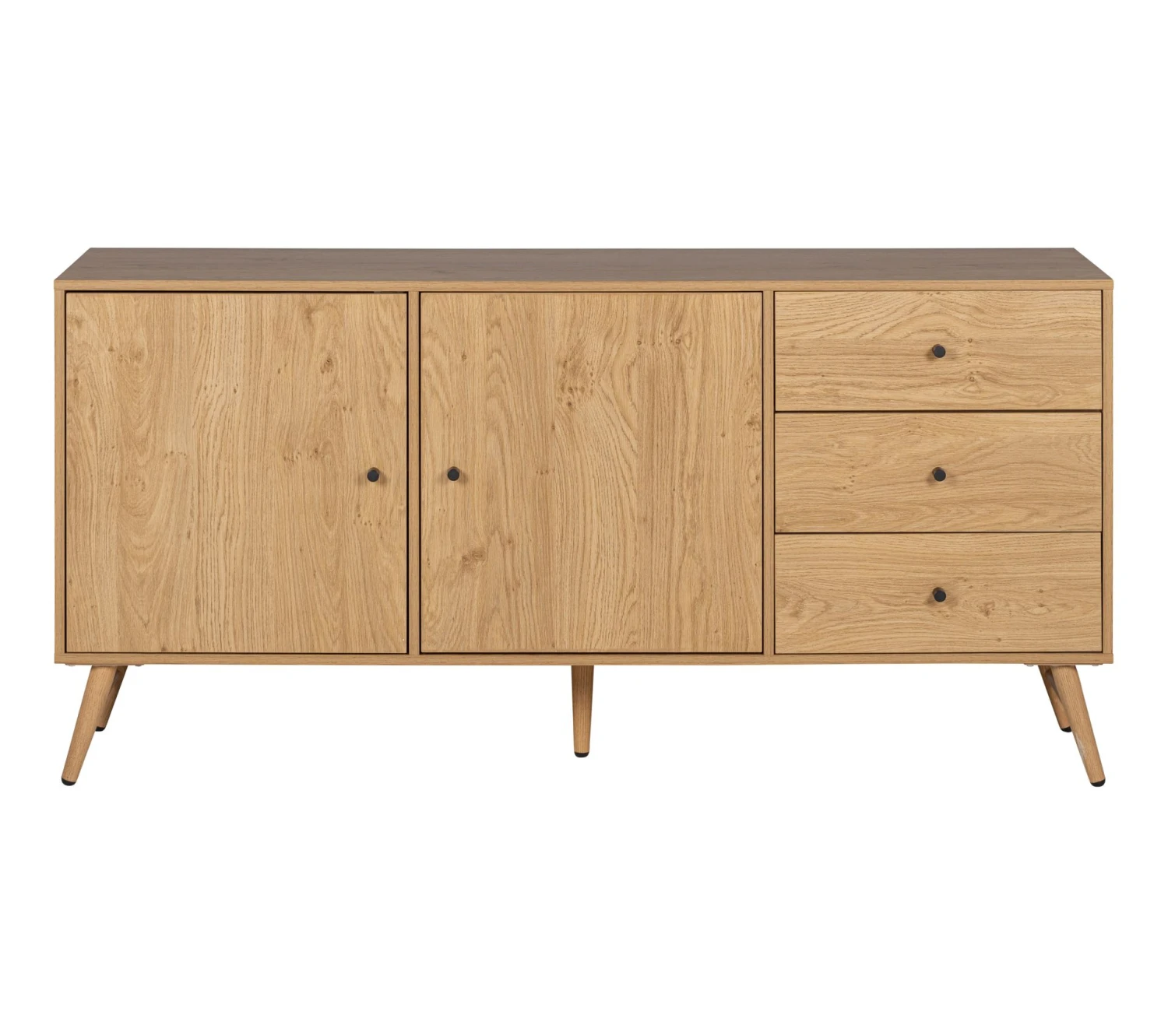 Le moins cher 🧨 TIME Buffet COLUMBUS imitation chêne ⌛