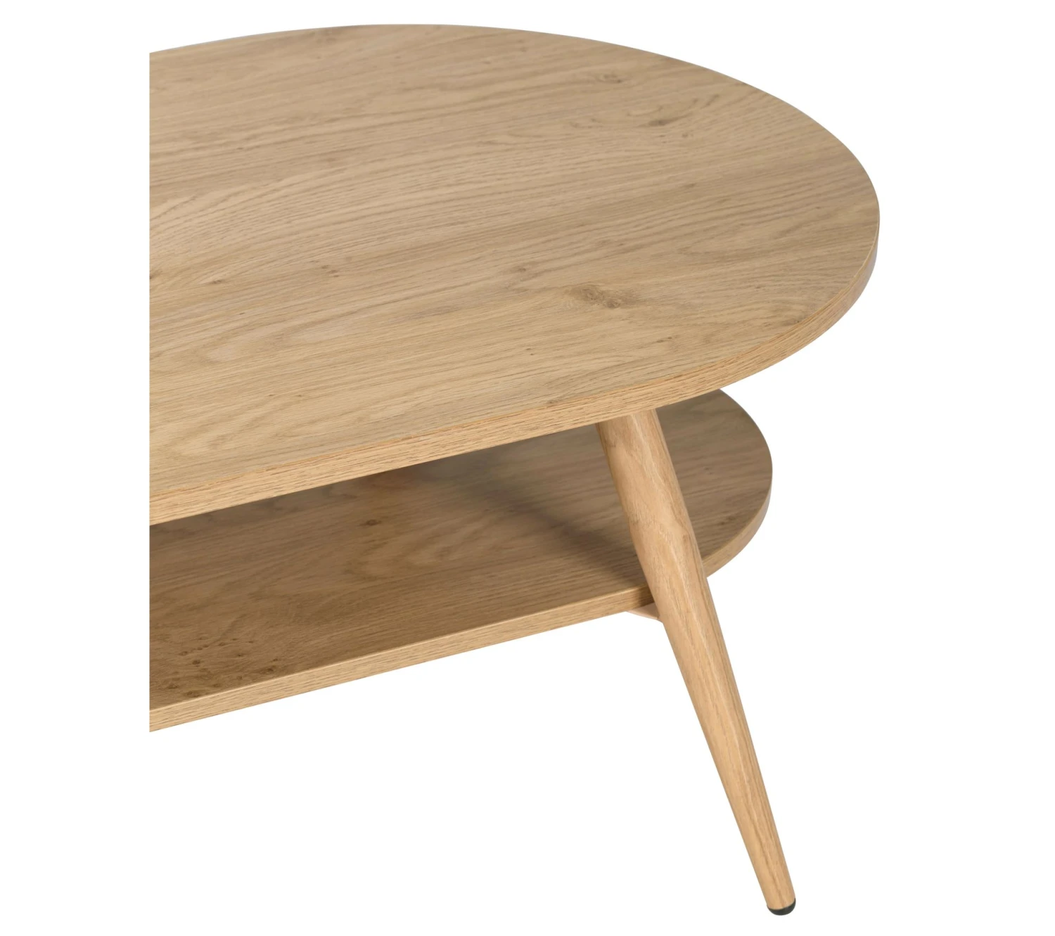 Vente flash ❤️ Table basse TIME ovale vintage Columbus 🎁 – Image 4