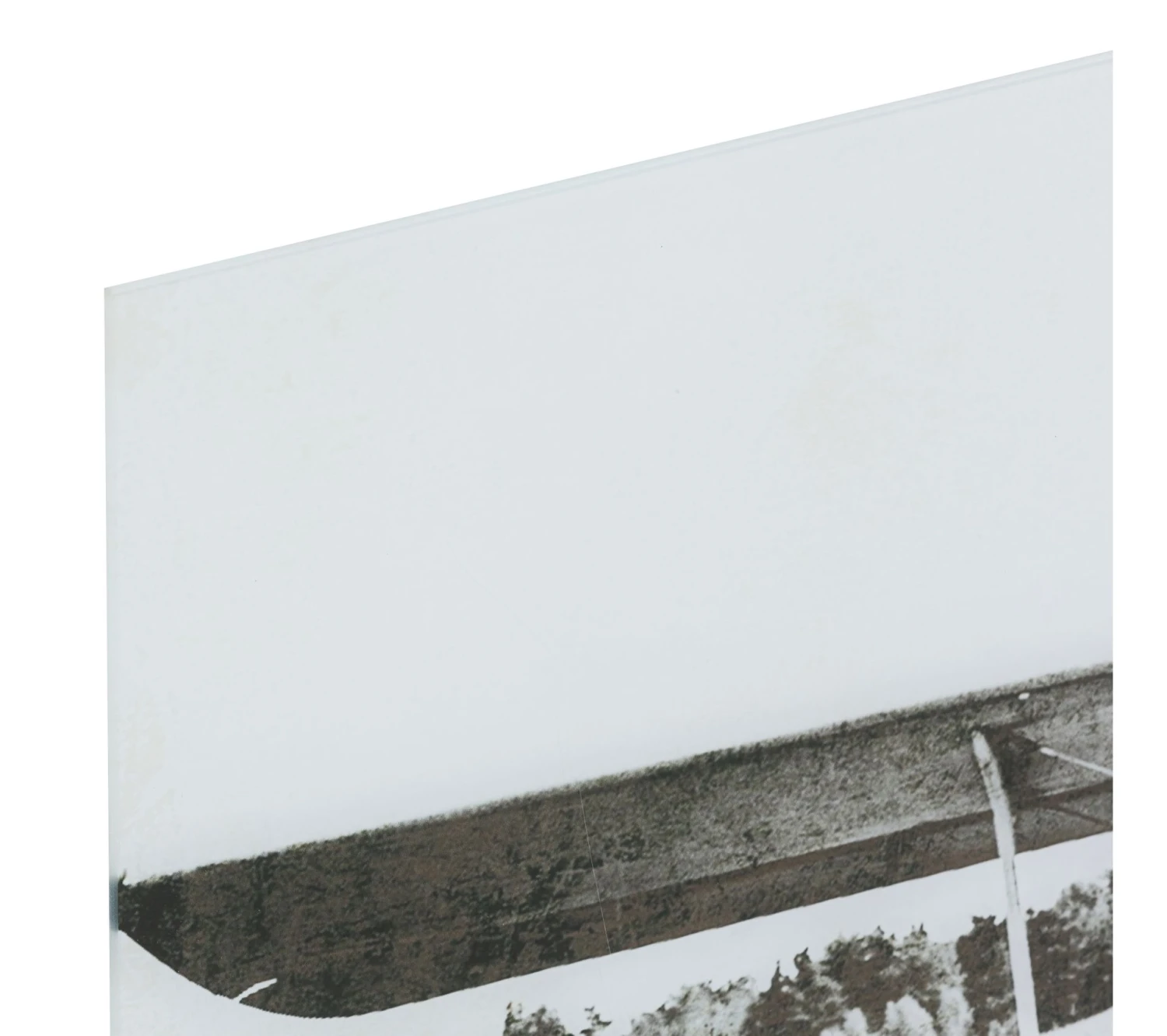 Le moins cher ✔️ TIME Tableau verre 125x50 AVION 🔔 – Image 4