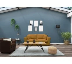 Top 10 ⭐ TIME Canapé 3 places CASABLANCA tissu Apache cognac 10 ⌛