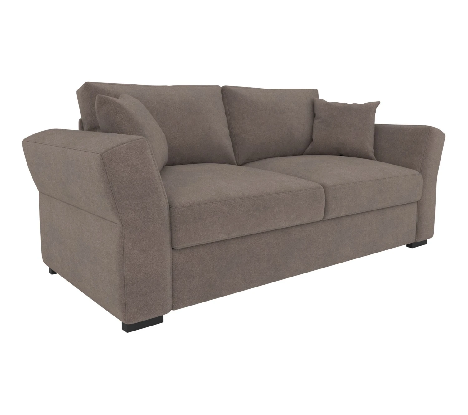 De gros 🧨 TIME Canapé 3 places CASABLANCA tissu Apache taupe 13 ✨ – Image 3