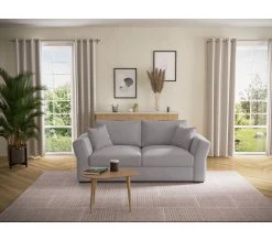 Sortie 🥰 TIME Canapé 3 places CASABLANCA tissu Enjoy gris 21 🎁